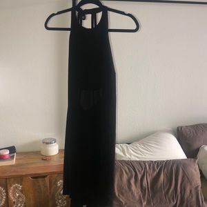LBD halter open back from Zara